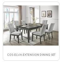 COS-ELVA EXTENSION DINING SET